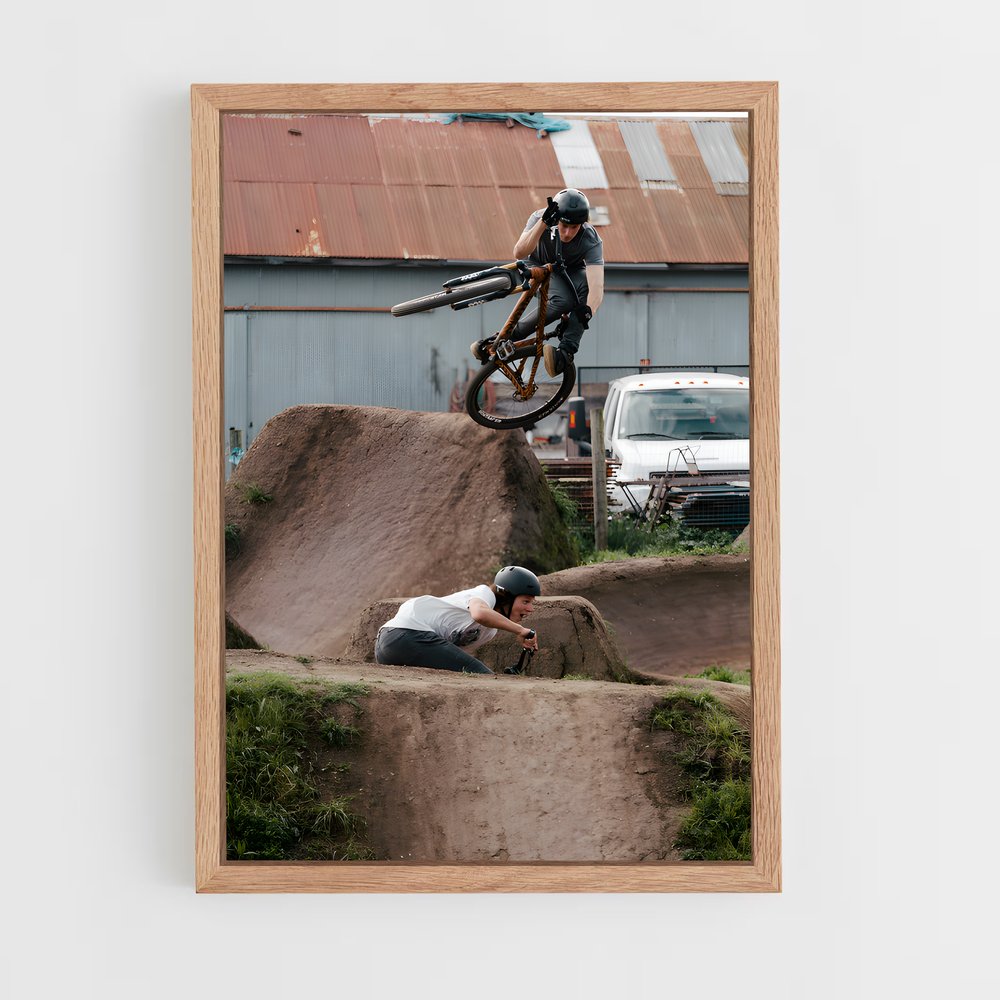 Poster Brett rheeder – affiche Cyclisme (vue 4)